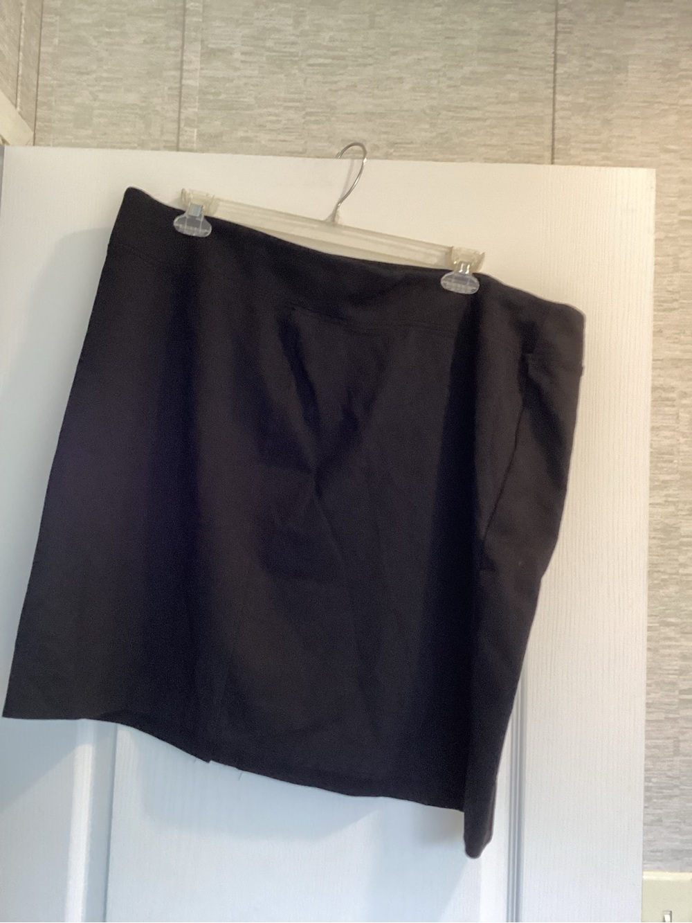 Avenue Black Pencil Skirt 22/24 EUC